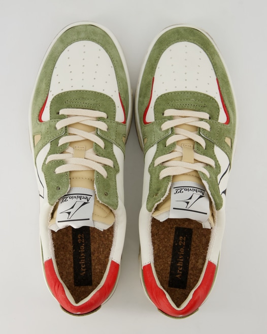 Archivio, 22 Step One 736 Sneaker in Grün