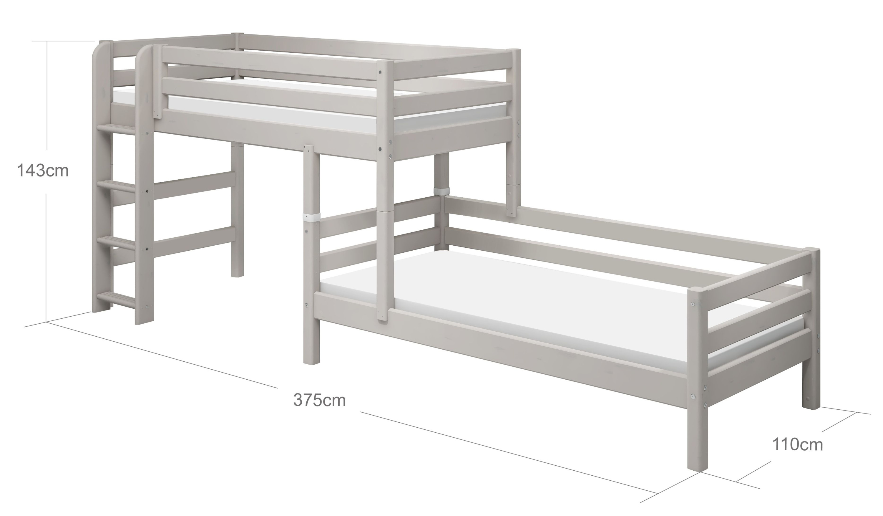 Kombibett FLEXA CLASSIC
