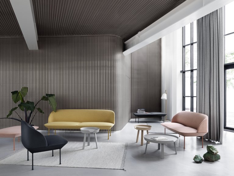 Muuto Around Coffee salontafel large 72 eiken