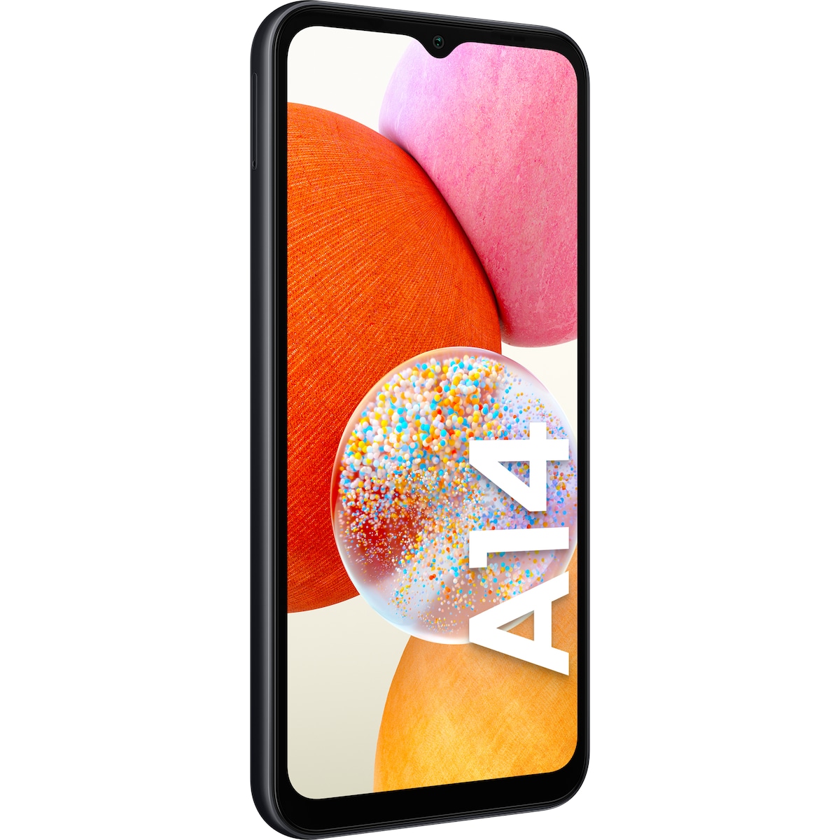 Samsung Galaxy A14 smarttelefon 4/64GB (sort)