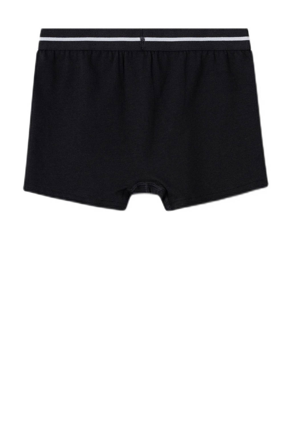 boxershort NKMBOXER - set van 3 zwart/grijs