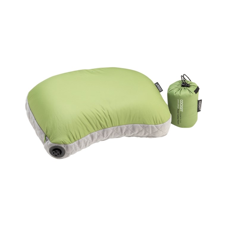 Cocoon Air Core Pillow Hood/Camp UL 28X37 Wasabi/Grey
