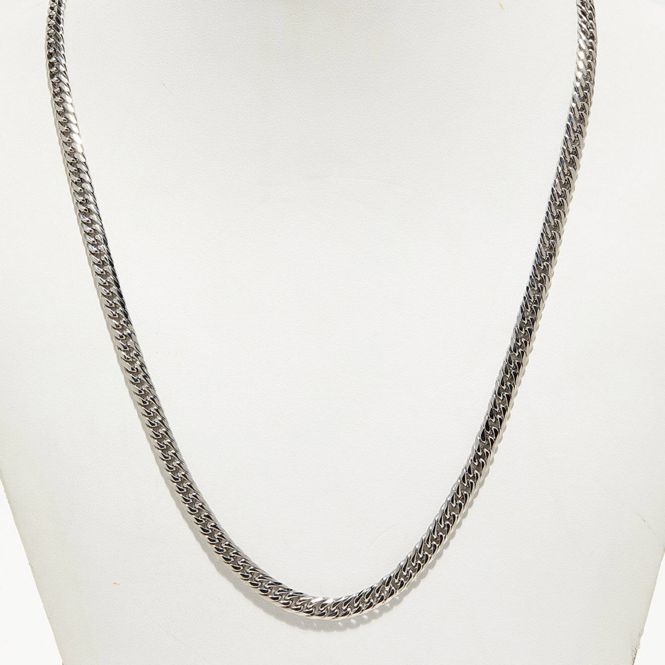 Jacobson Collier Maillons plats en Acier