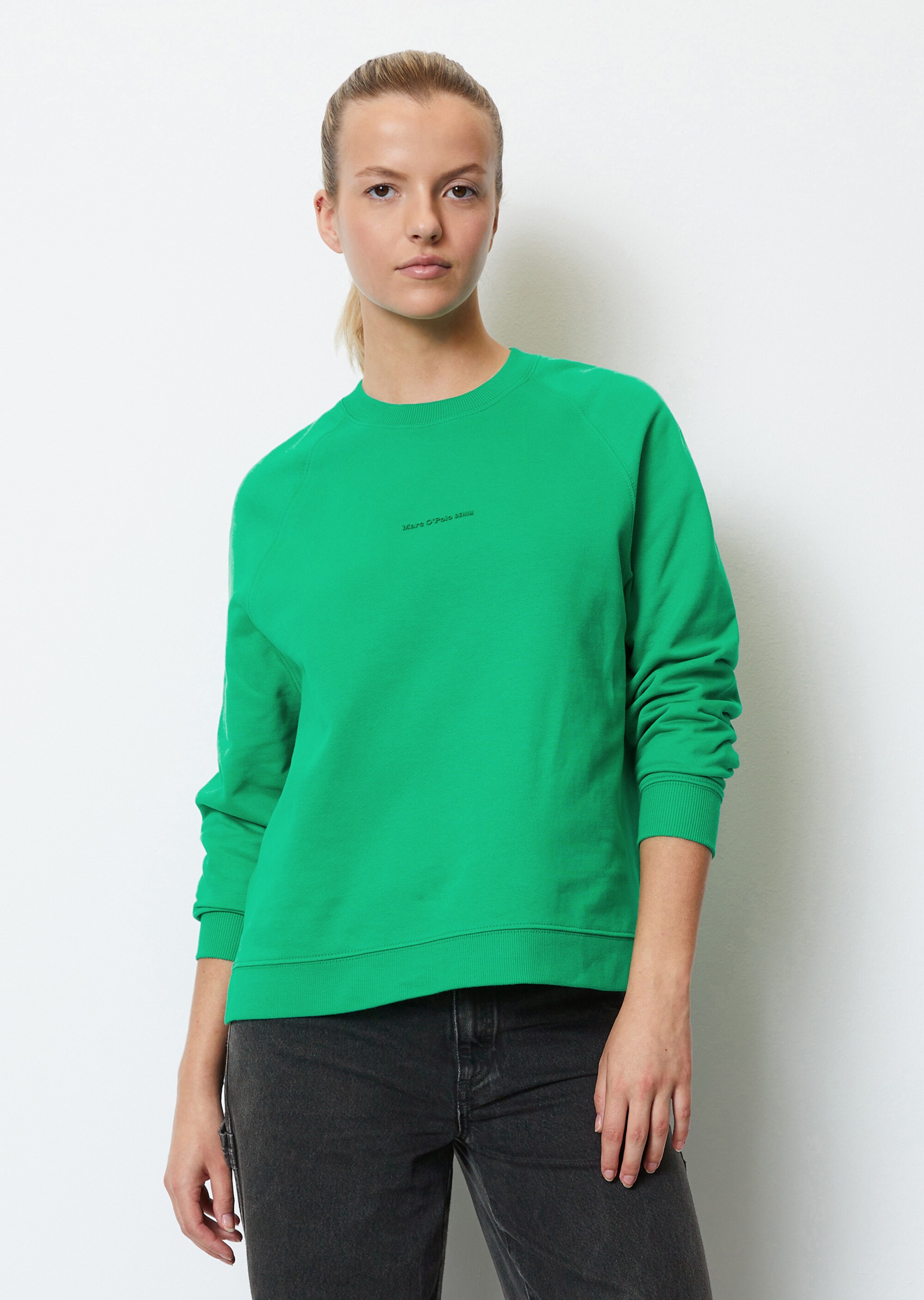 Logo-Sweatshirt relaxed mit soft gerauter Innenseite