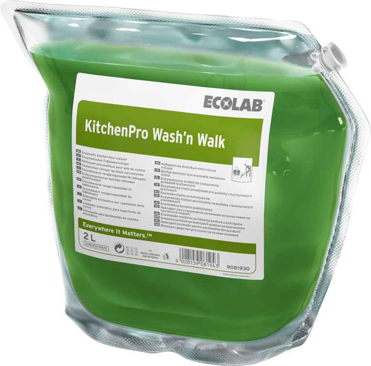 Ecolab Keukenhygiëne Kitchenpro Wash’N Walk (2000 ml)