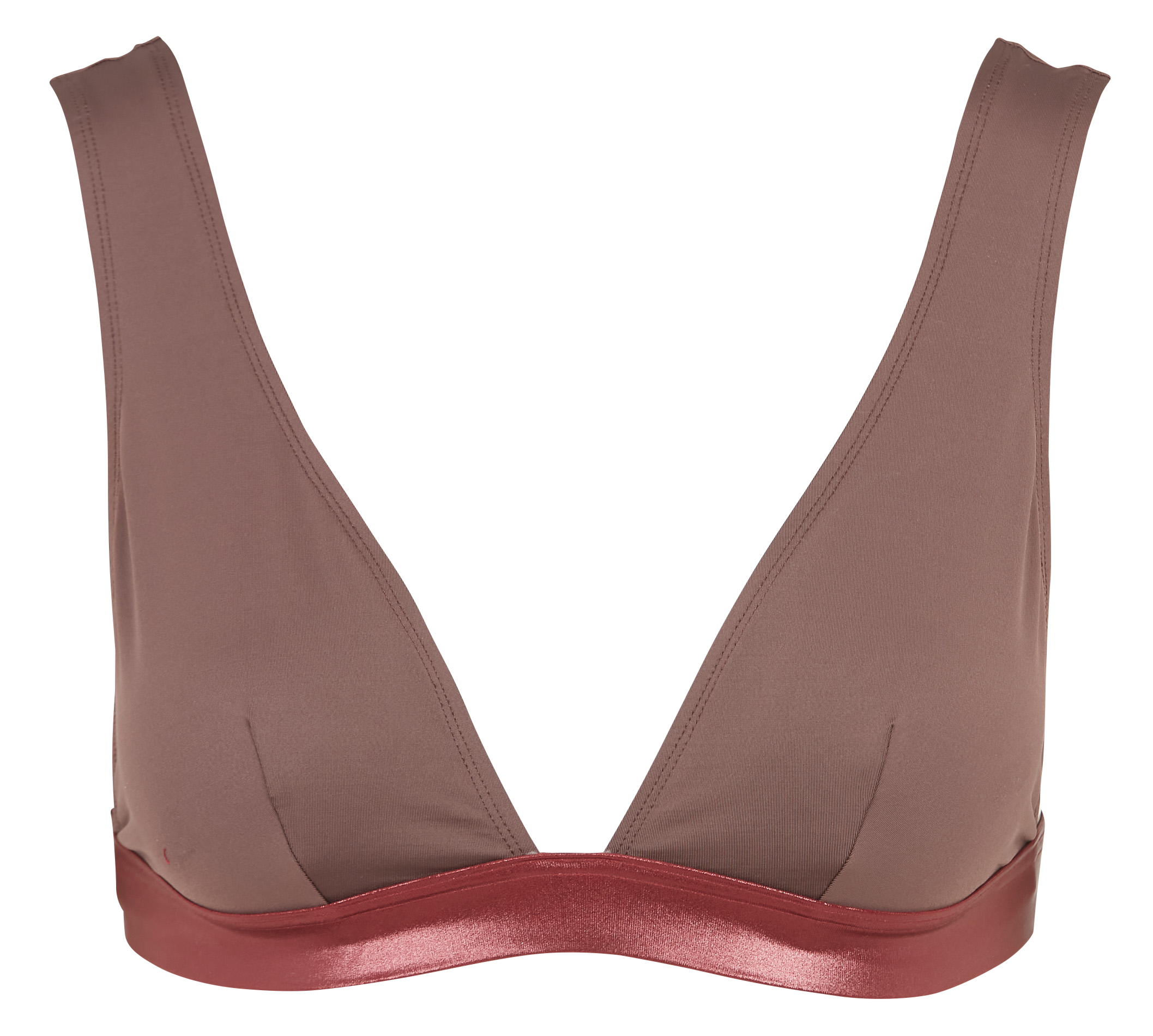 JOSEPHINE - Brassière triangle| Marron