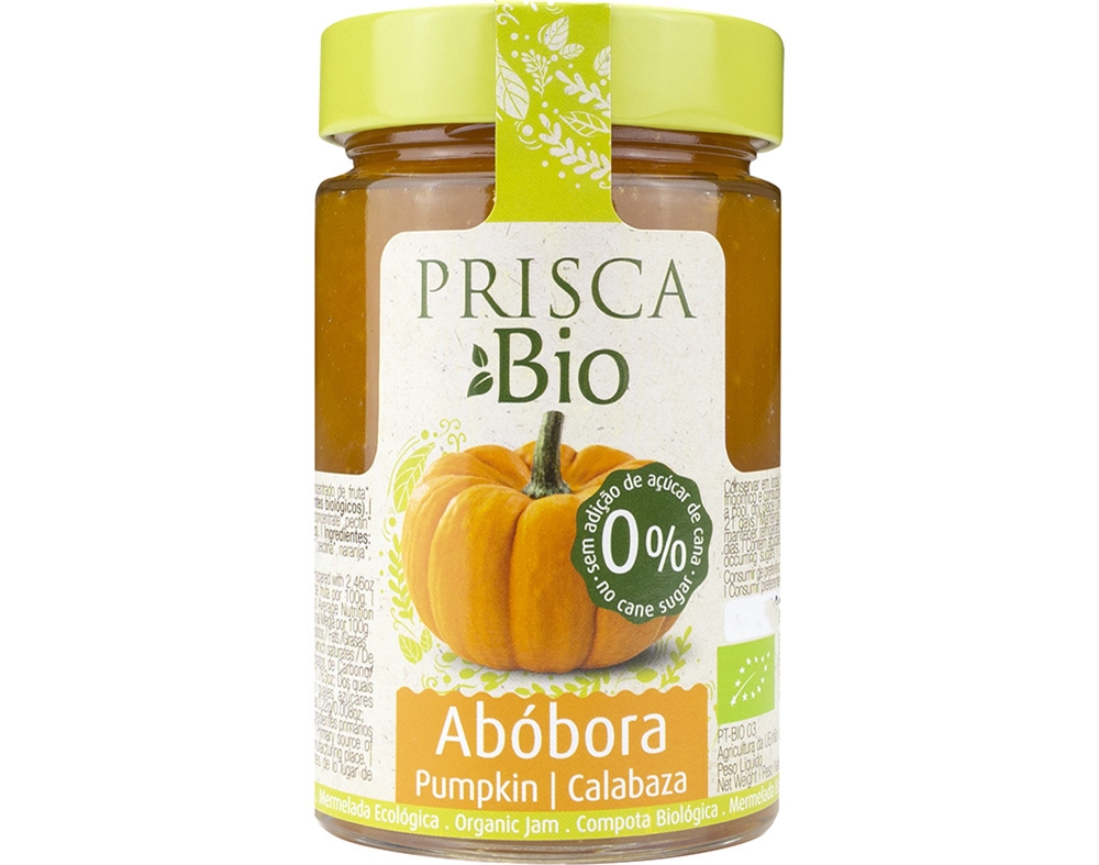 DOCE PRISCA SEM AÇÚCAR ABÓBORA BIO 240G