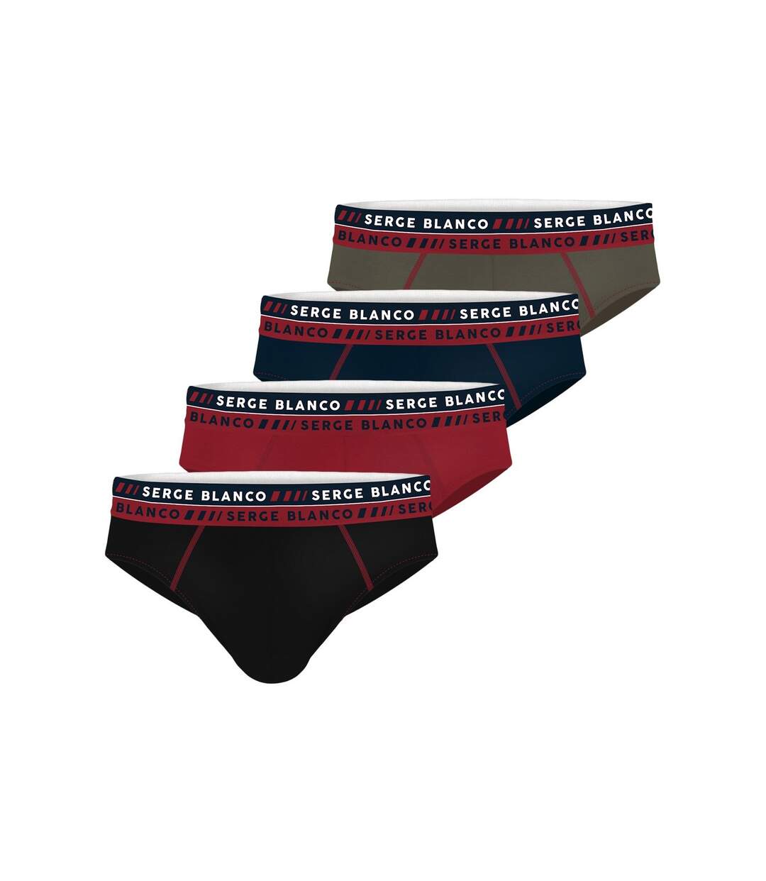 Lot de 4 slips homme en coton French