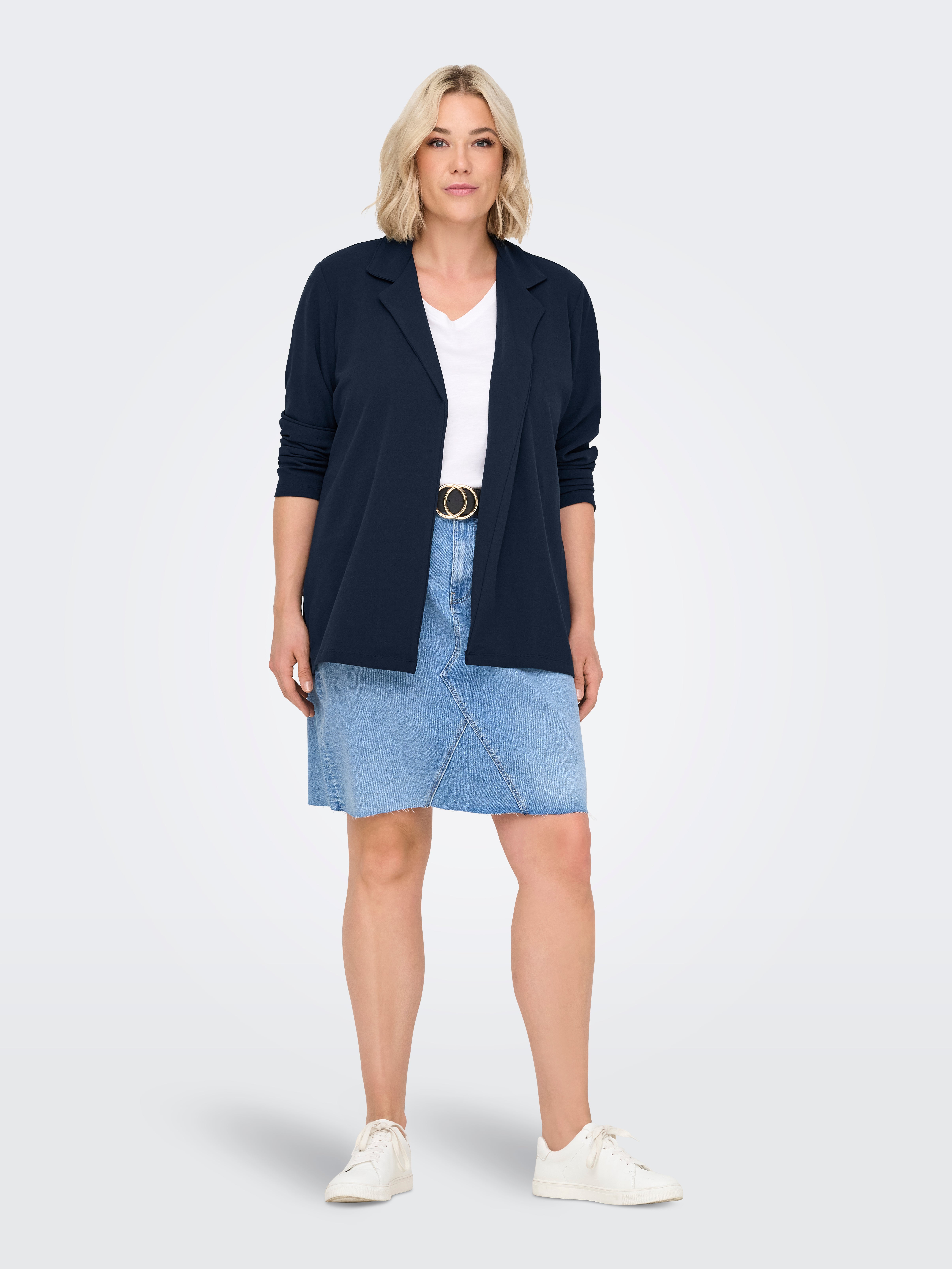 CARSANIA Blazer Navy Blazer