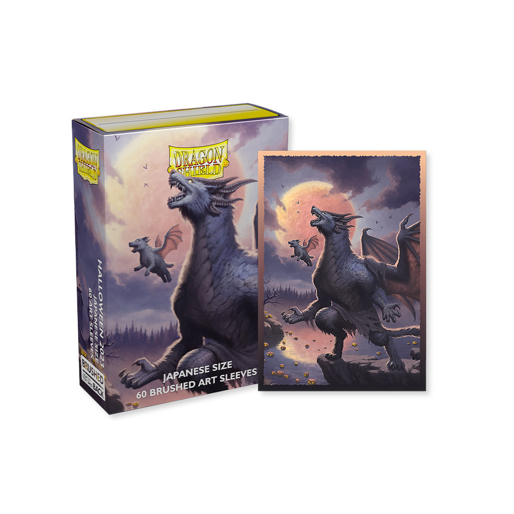 60 Dragon Shield - Brushed Art - Halloween 2023
