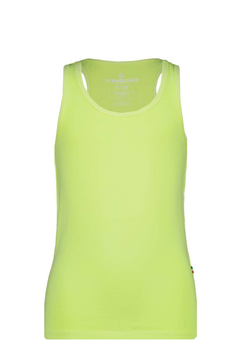 Vingino singlet neon geel