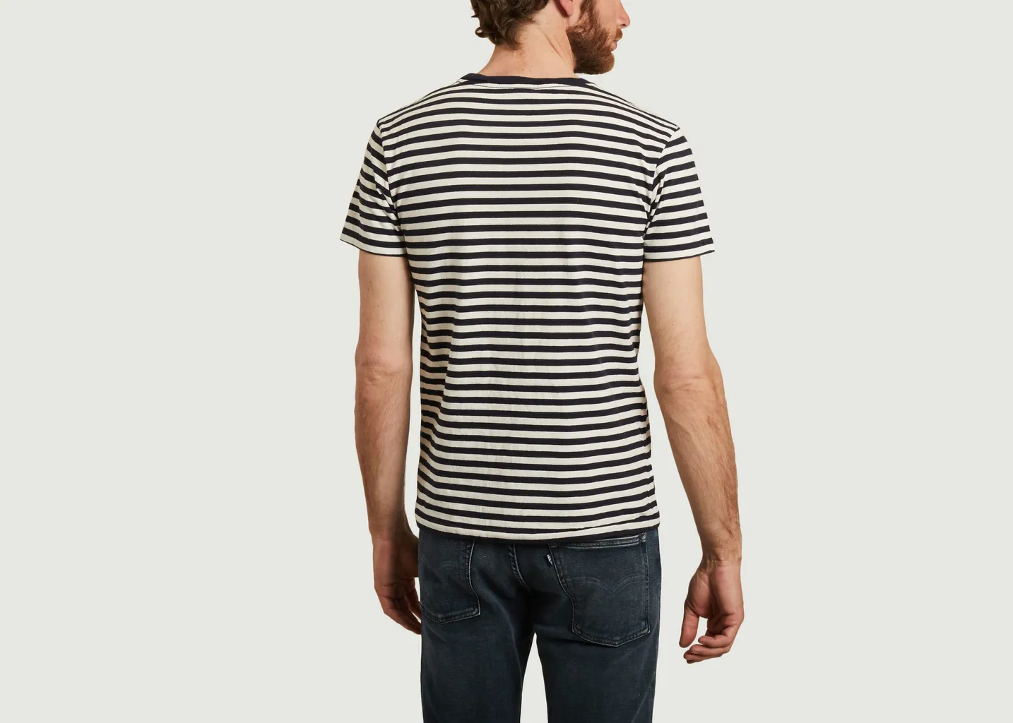 T-shirt à rayures Velva Sheen