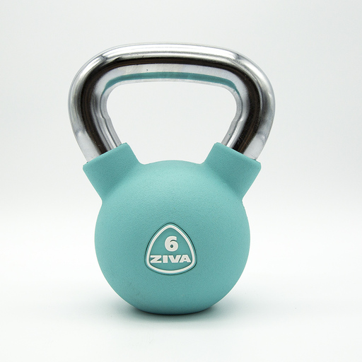 Kettlebell Ziva Chic Studio de 6 kg na cor turquesa