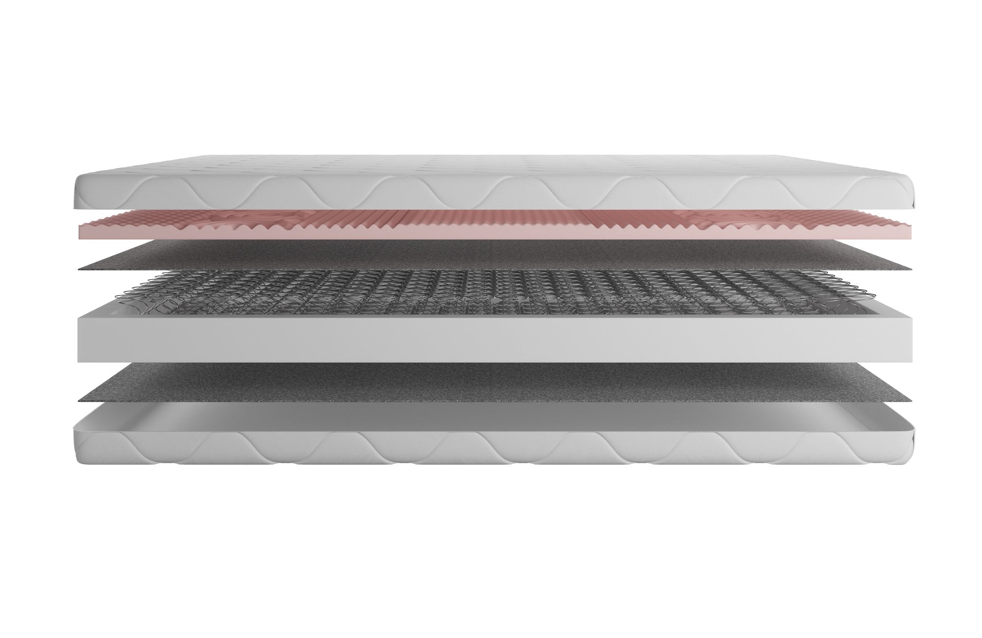 Meubella - Matras Antony - Bonellvering met massageschuim - 160x200 cm