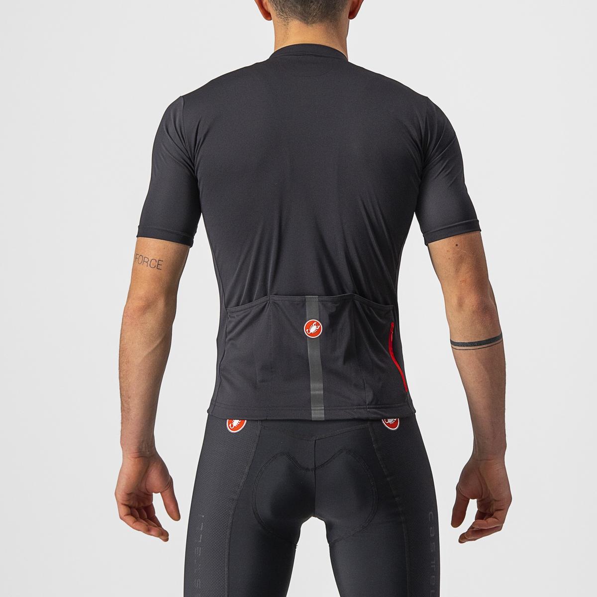 Castelli Classificacykeltrøje light black