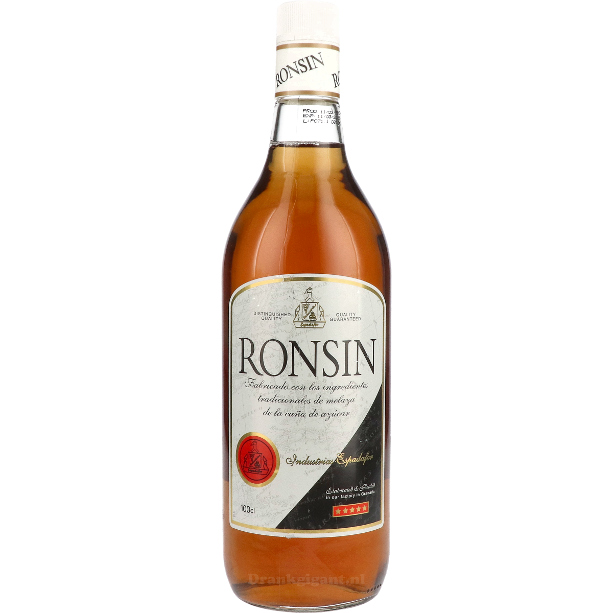 Ronsin rum Alcoholvrij 100 cl