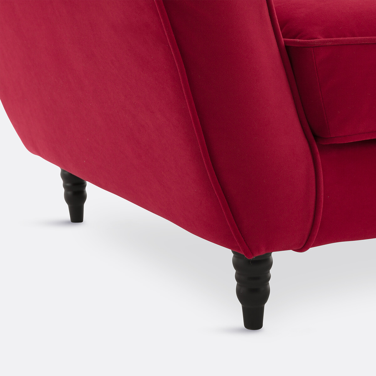 SO'HOME<br>Poltrona em fluweel, Batom