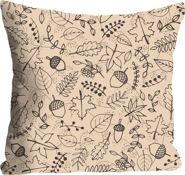 queence Dekokissen »Fridolin« mit herbstlichen Motiven