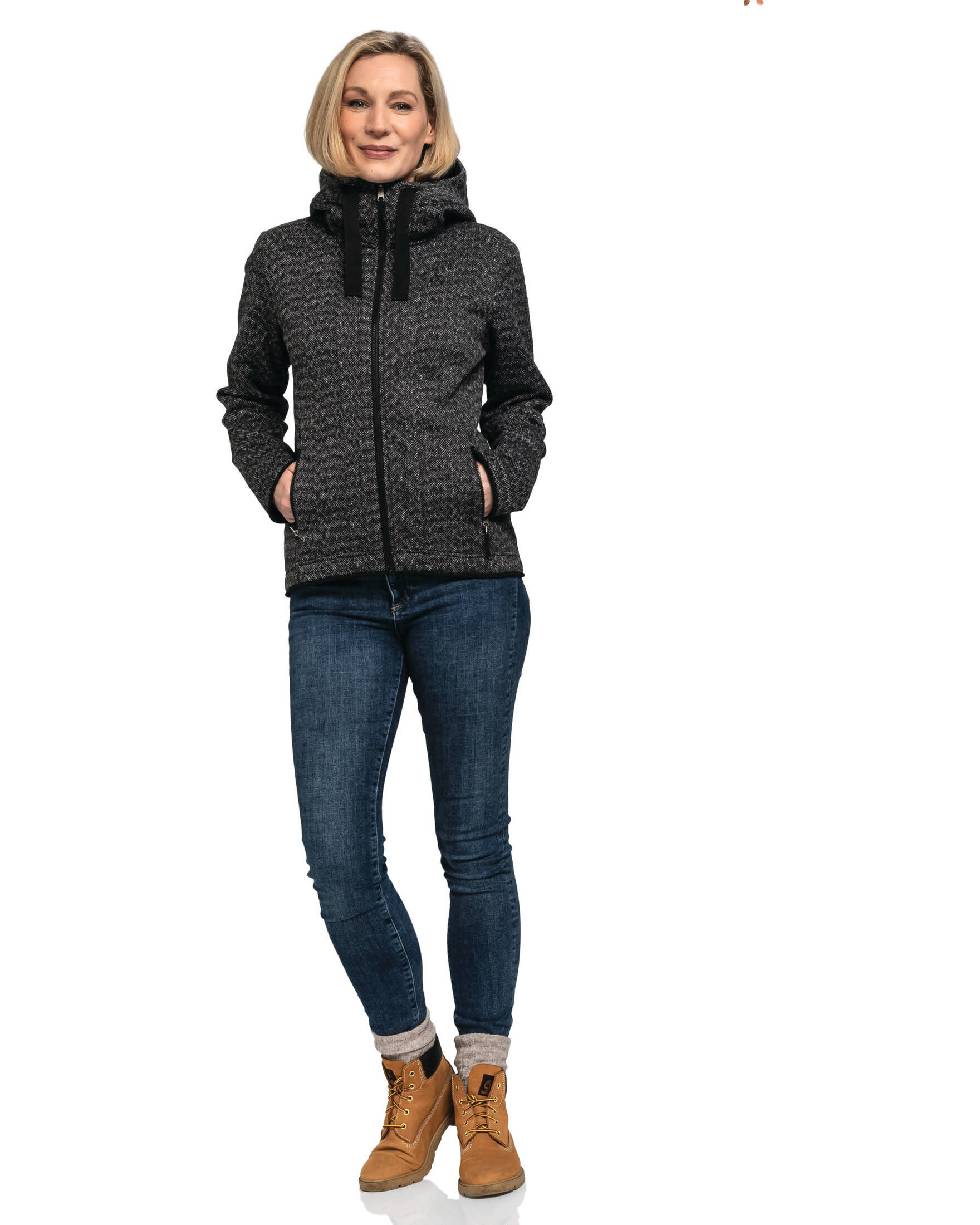 Schöffel| Damen Fleecejacke Fleece Hoody Aurora L