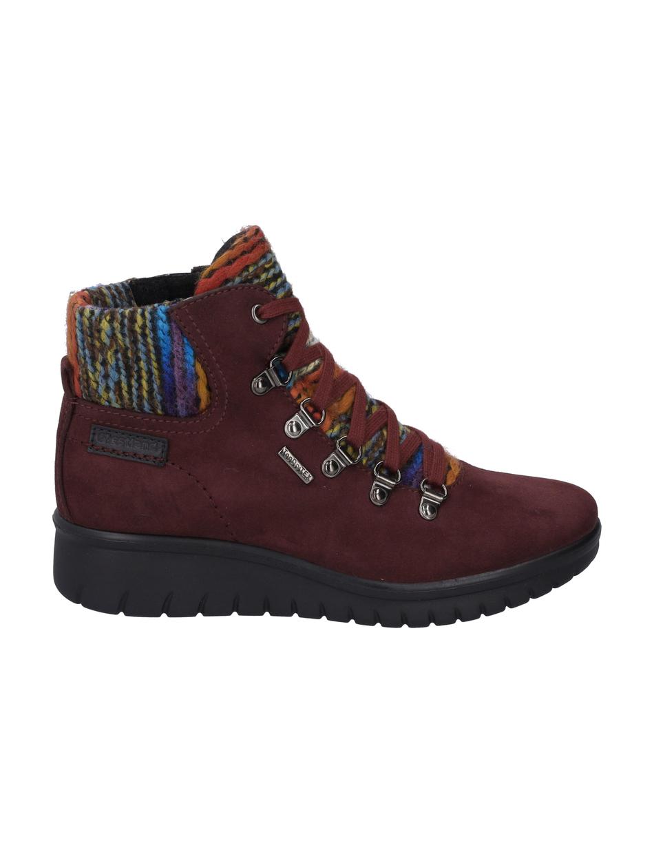 Stiefelette Calais 82, carmin-kombi