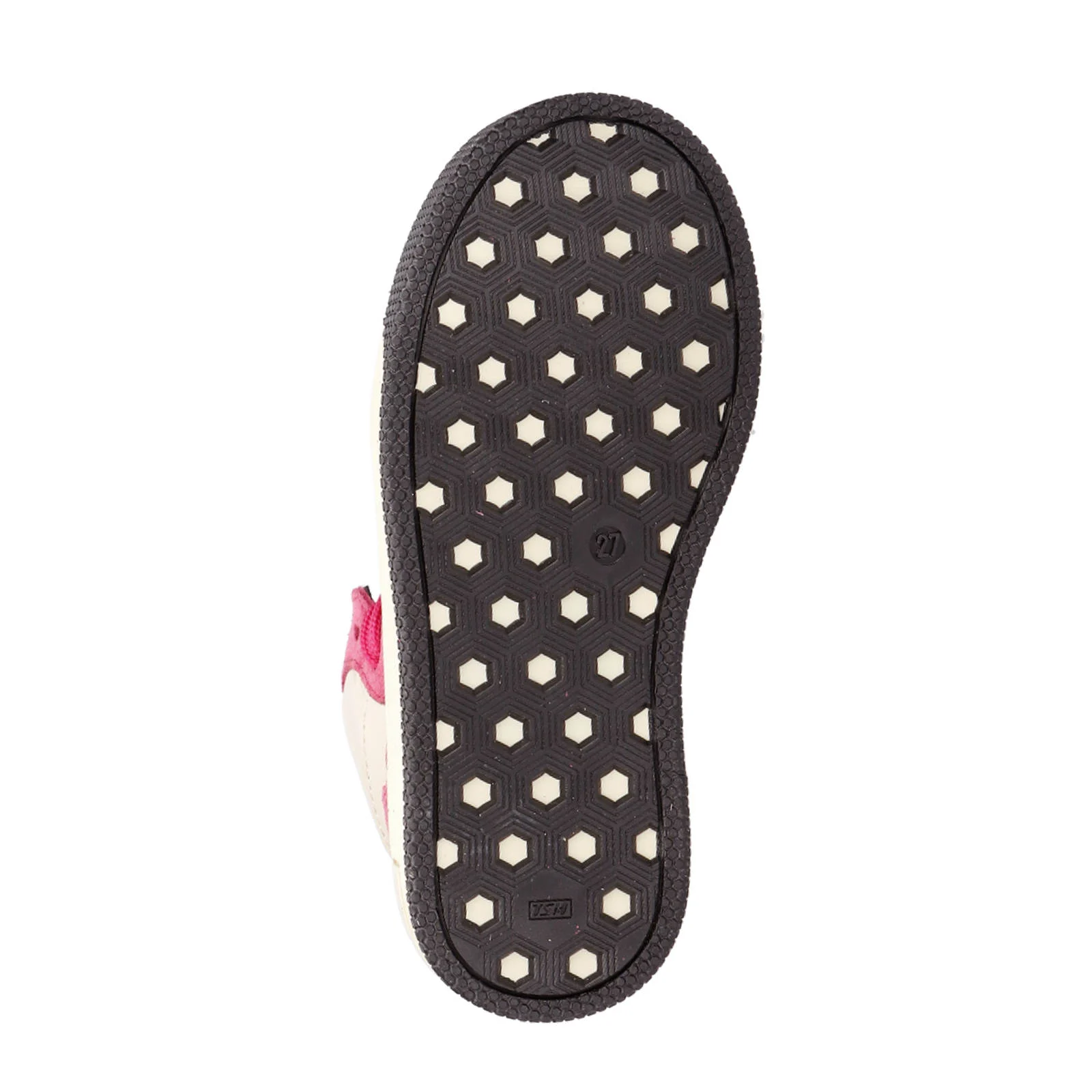 Pinocchio leren sneakers fuchsia