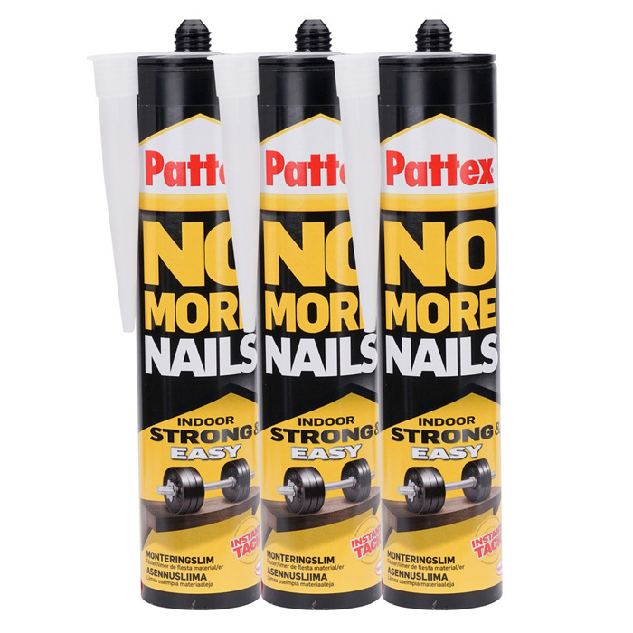 Pattex No More Nails montagelim 3 x 300 ml