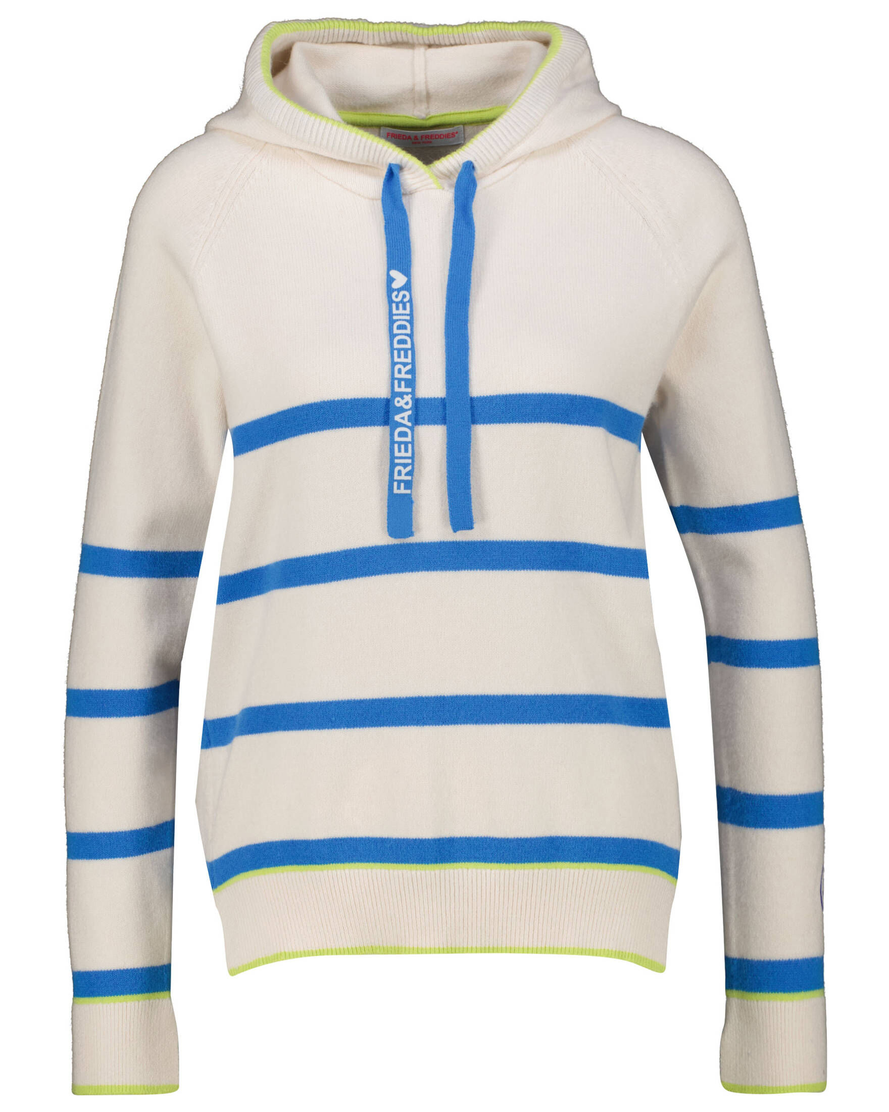 Frieda & Freddies| Damen Strickpullover mit Kapuze