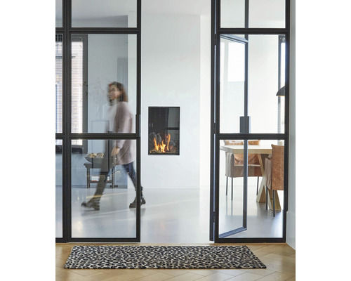 Universele Safari beige deurmat/vuilvanger, 67x150 cm