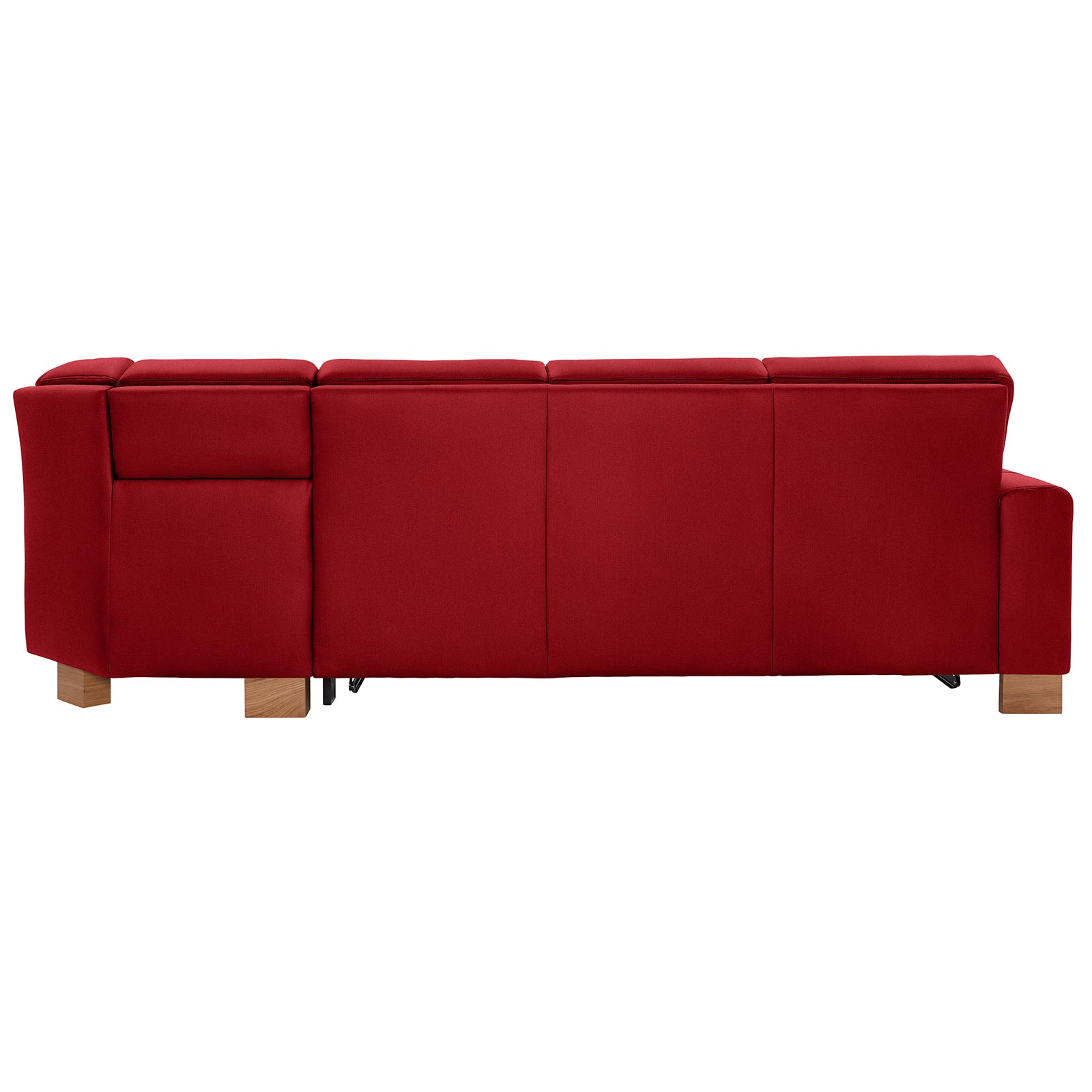 polsterpower Ecksofa - Miro bordeaux - Basismodell - rechts