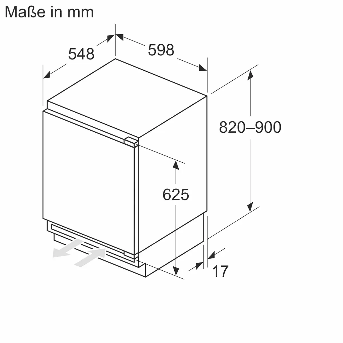 Bosch Kühlschrank KUL22ADD0H