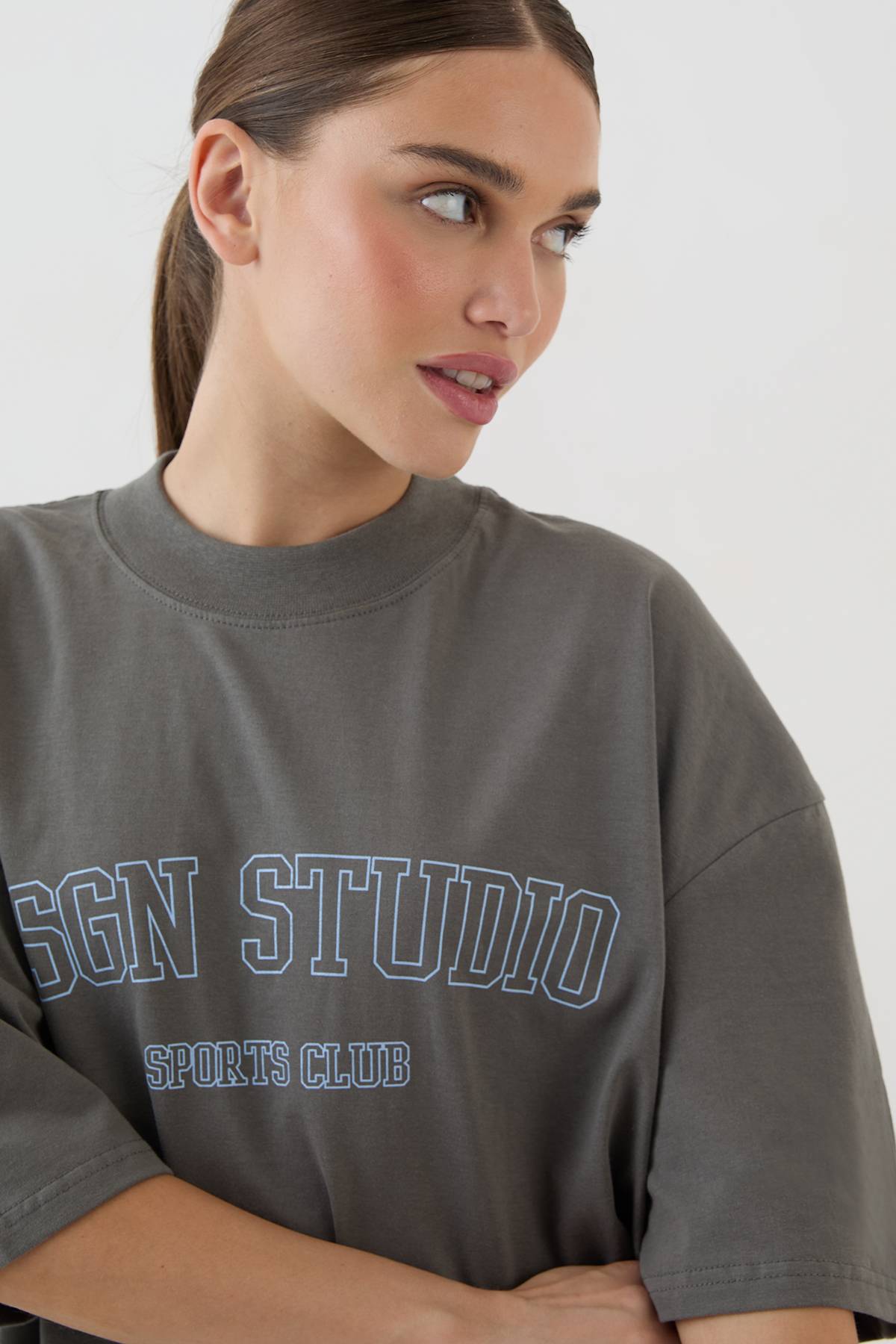 T-shirt Oversize Poids Lourd Dsgn Studio Sports Club