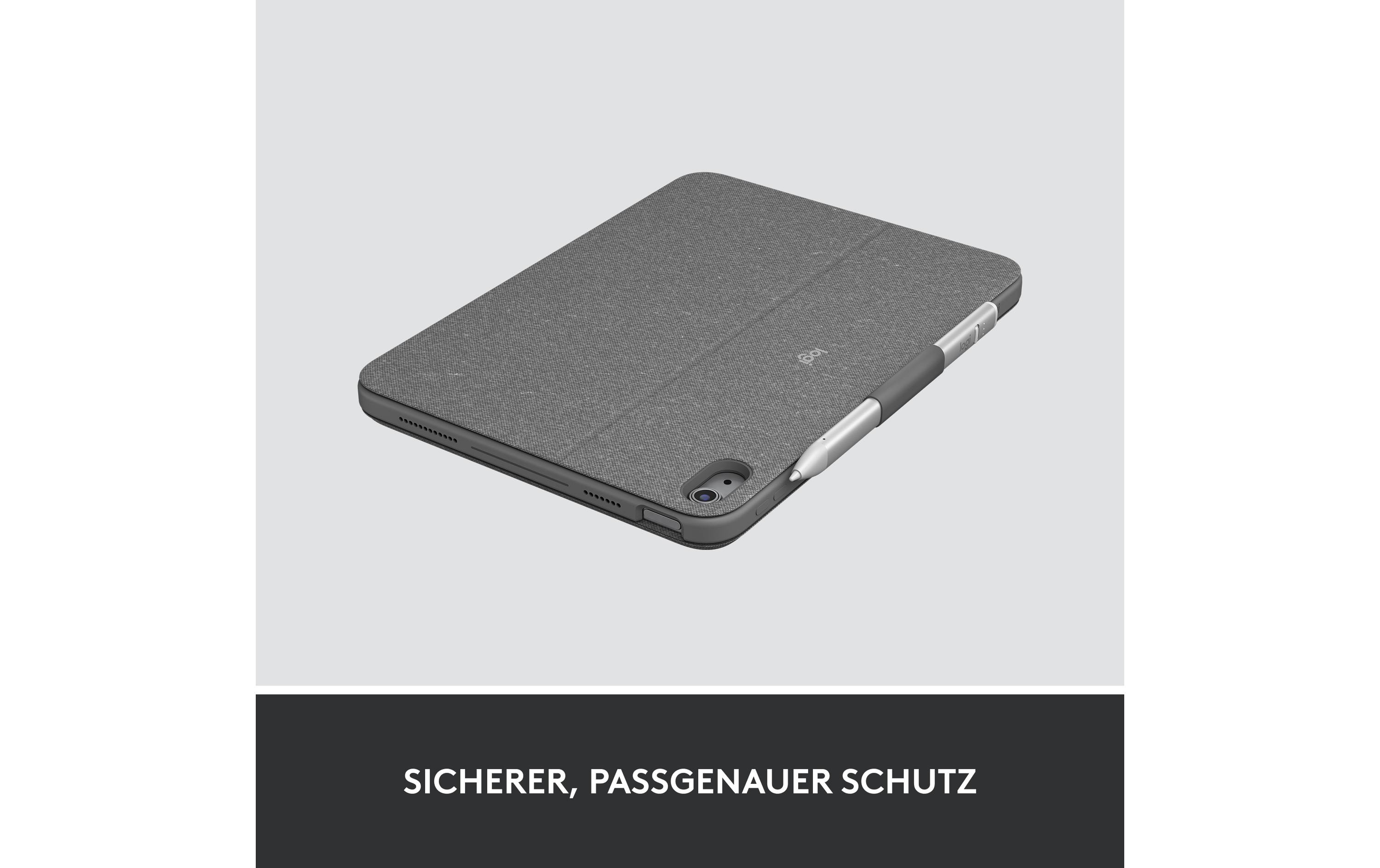 Tablet Tastatur Cover Combo Touch iPad (10. Gen./A16(2025))<br>Keyboard Case – Abnehmbare Tastatur mit Hintergrundbeleuchtung – Trackpad, Smart Connector