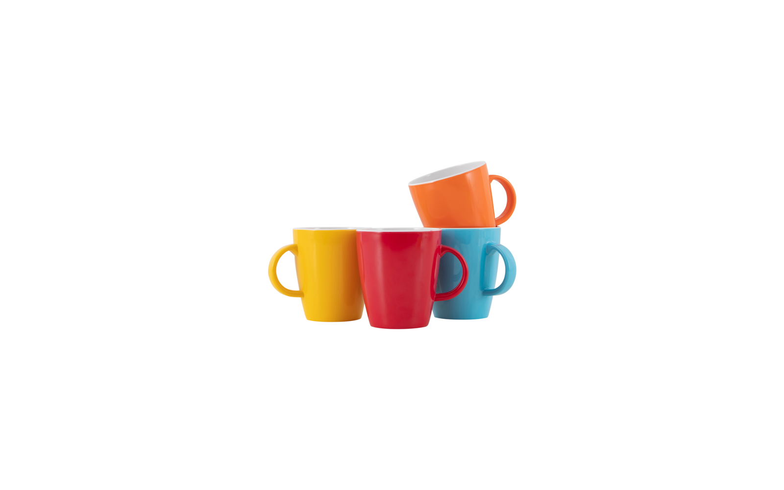 Gimex COL Tasse Rainbow 4 tlg.