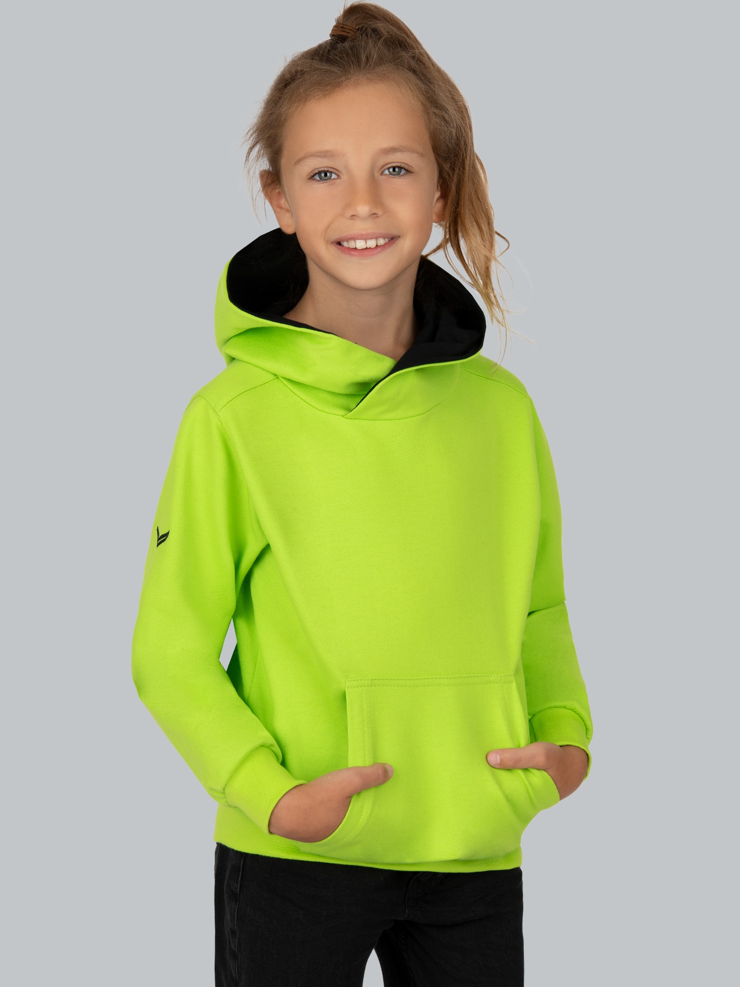 Kapuzenpullover mit Kängurutasche Lemon