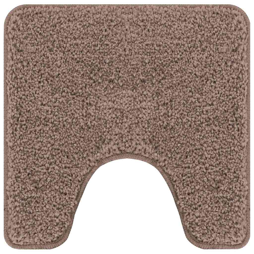 vidaXL Antislip badmattenset 3-delig bruin