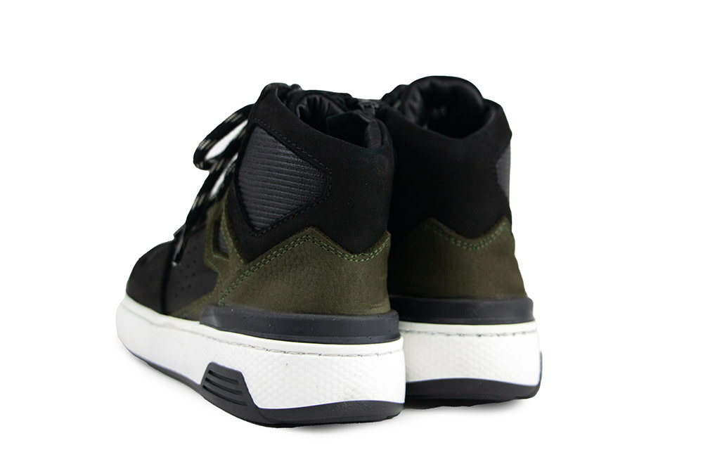 Trackstyle Hoge Sneaker Benji Bond Black Green