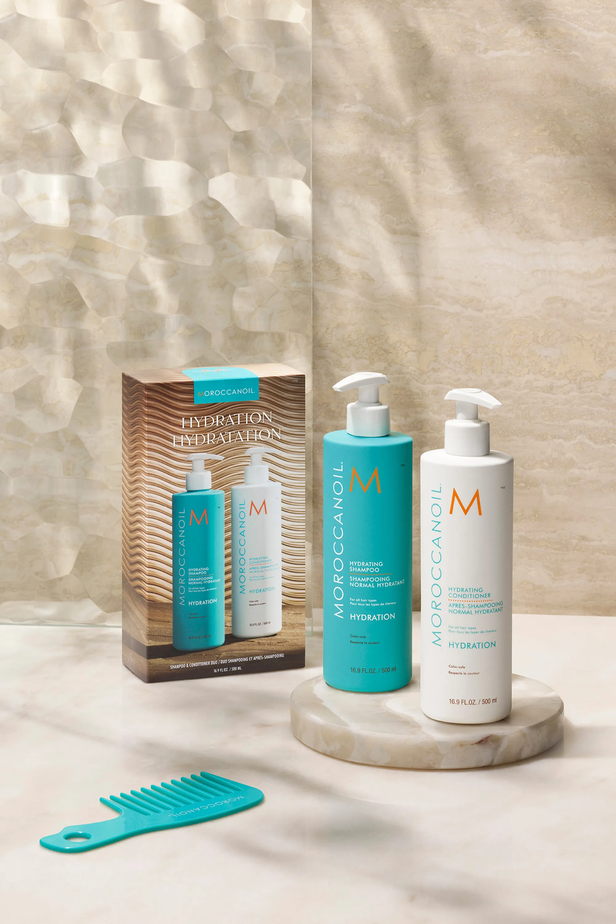 Moroccanoil Duo shampoing & après-shampoing Hydratation