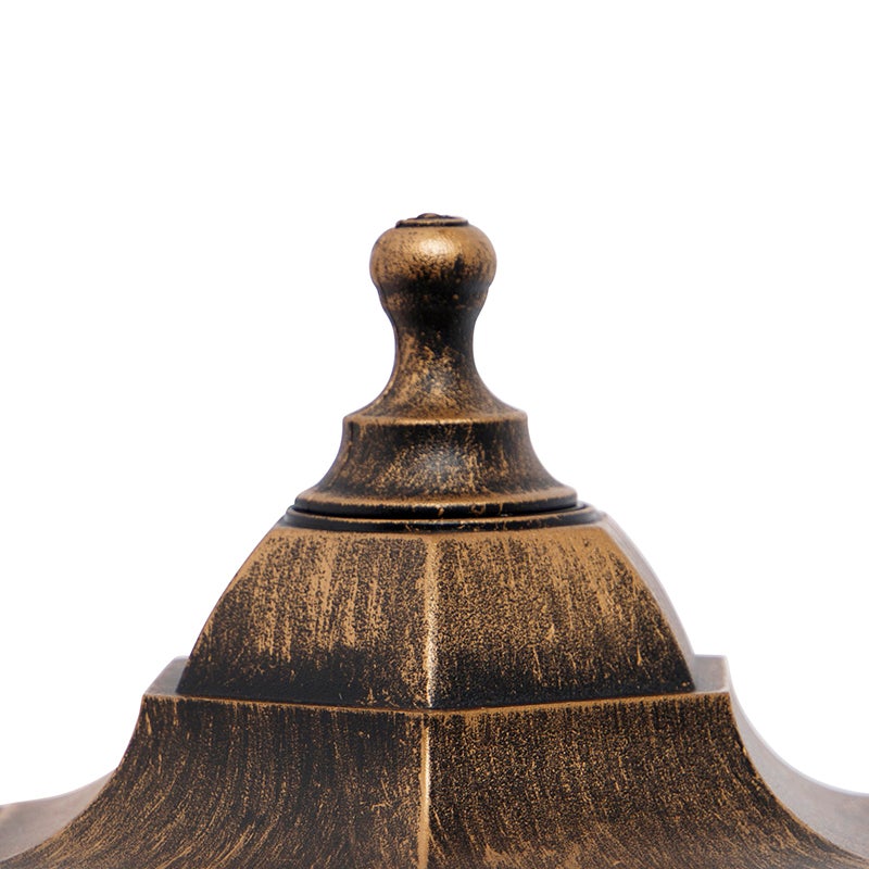 Klassieke antieke gouden buitenwandlamp met bewegingssensor - New Haven