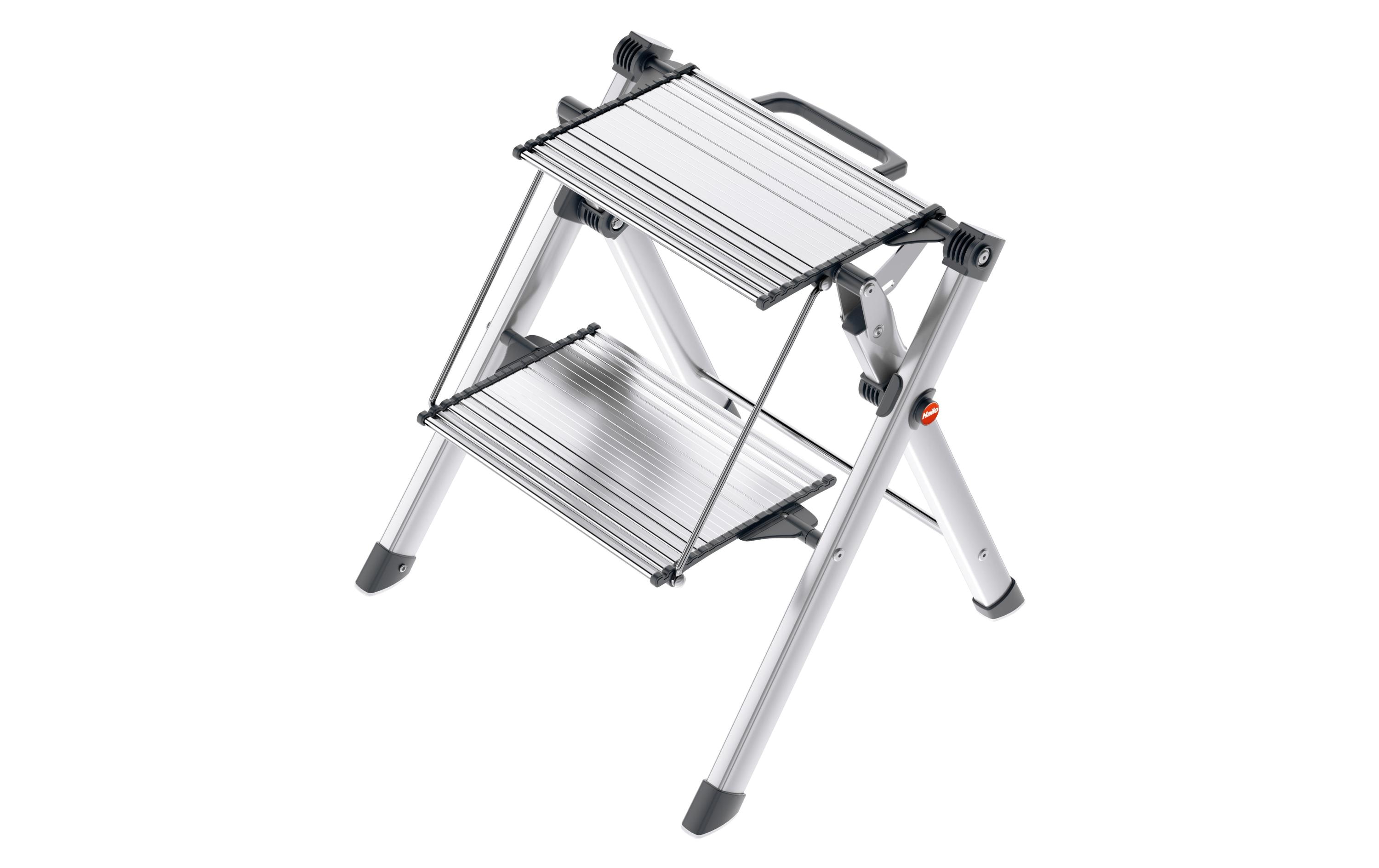 Trittleiter MK80 Comfort Line 2 StufenDer kompakte Komfort-Klapptritt