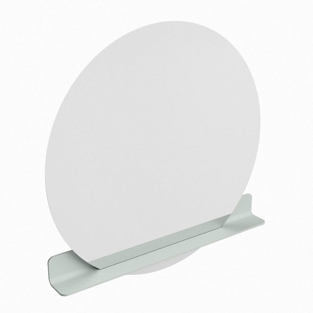 Mondiaz Spot spiegel rond Ø110cm met planchet greey