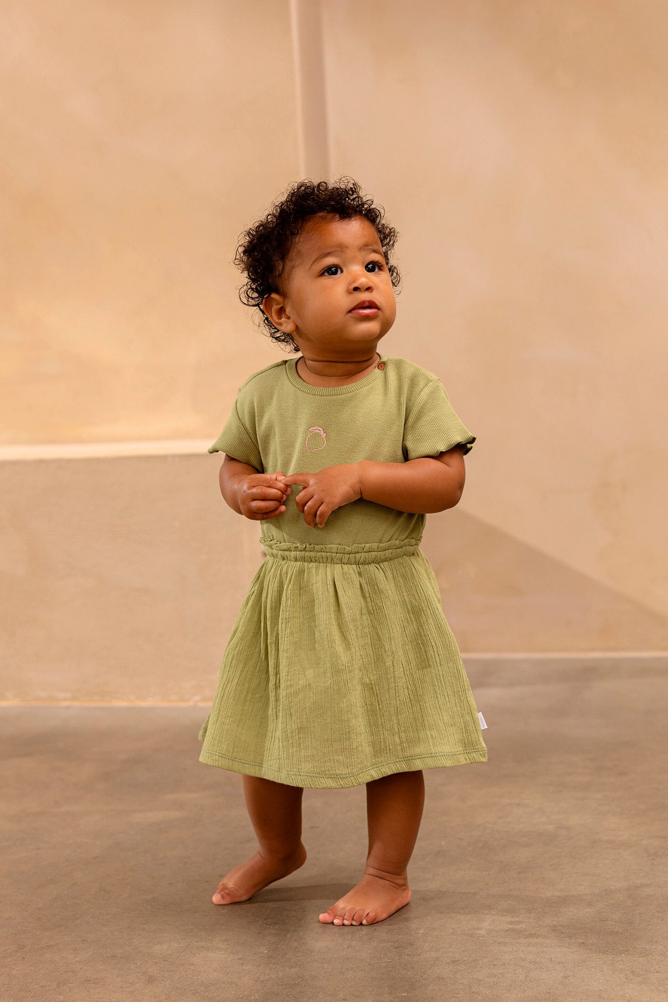 Noppies Baby Kleid Monana Sage