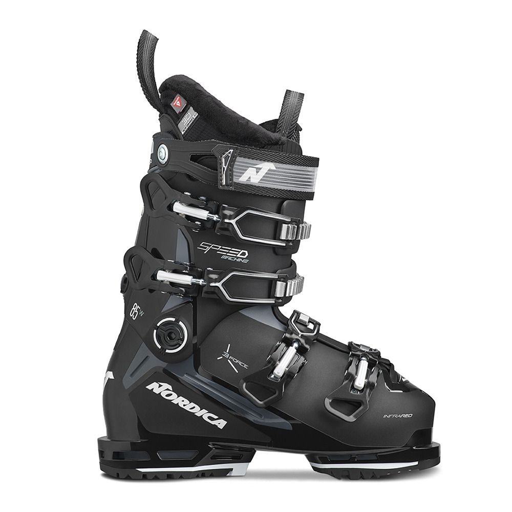 Nordica SPEEDMACHINE 3 85 W GW - Chaussures ski Femme noir/anthracite/blanc