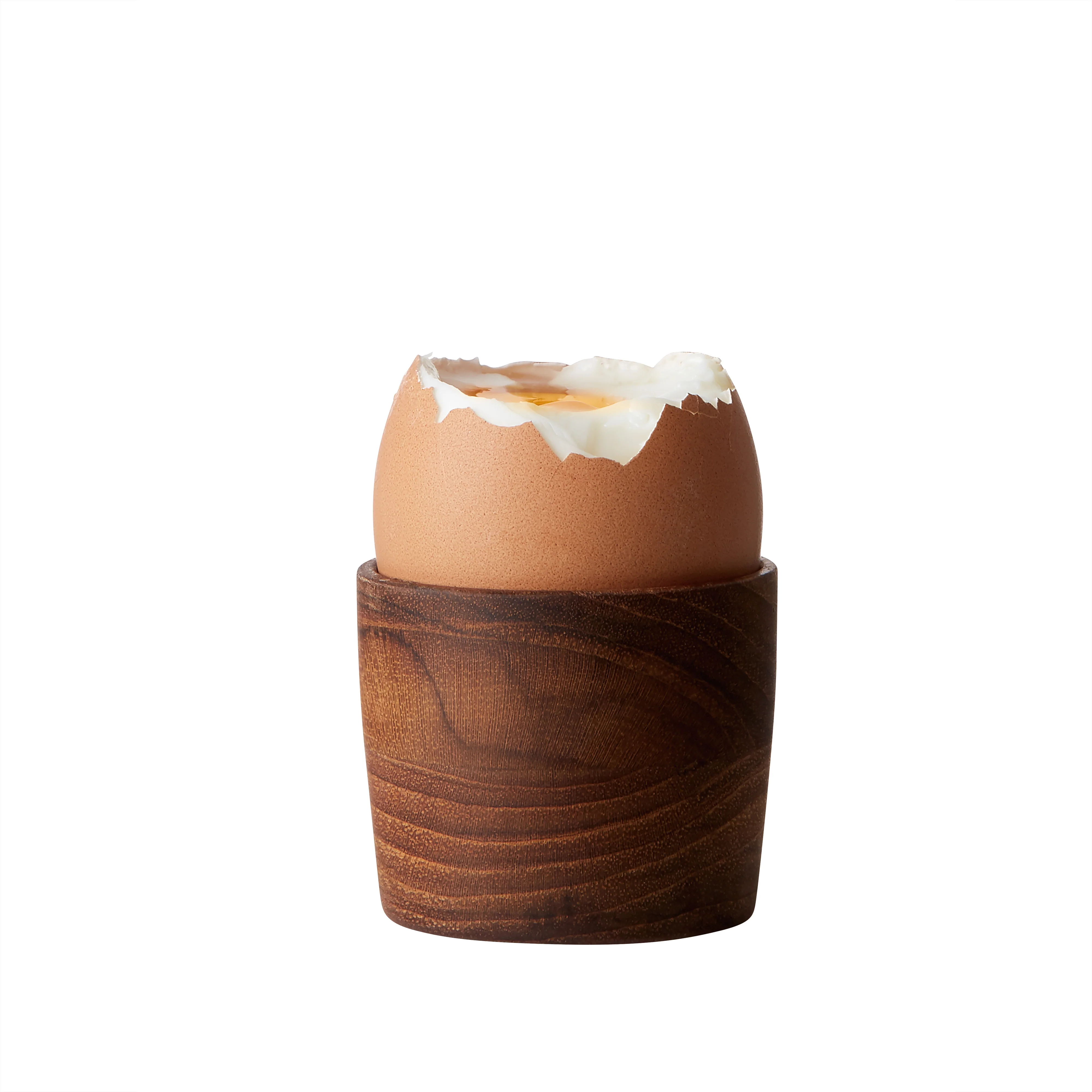RAW  Teak æggebægre, natur - 2 stk.