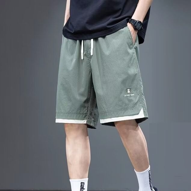 Urtishia - Snel drogende shorts met trekkoord in de taille