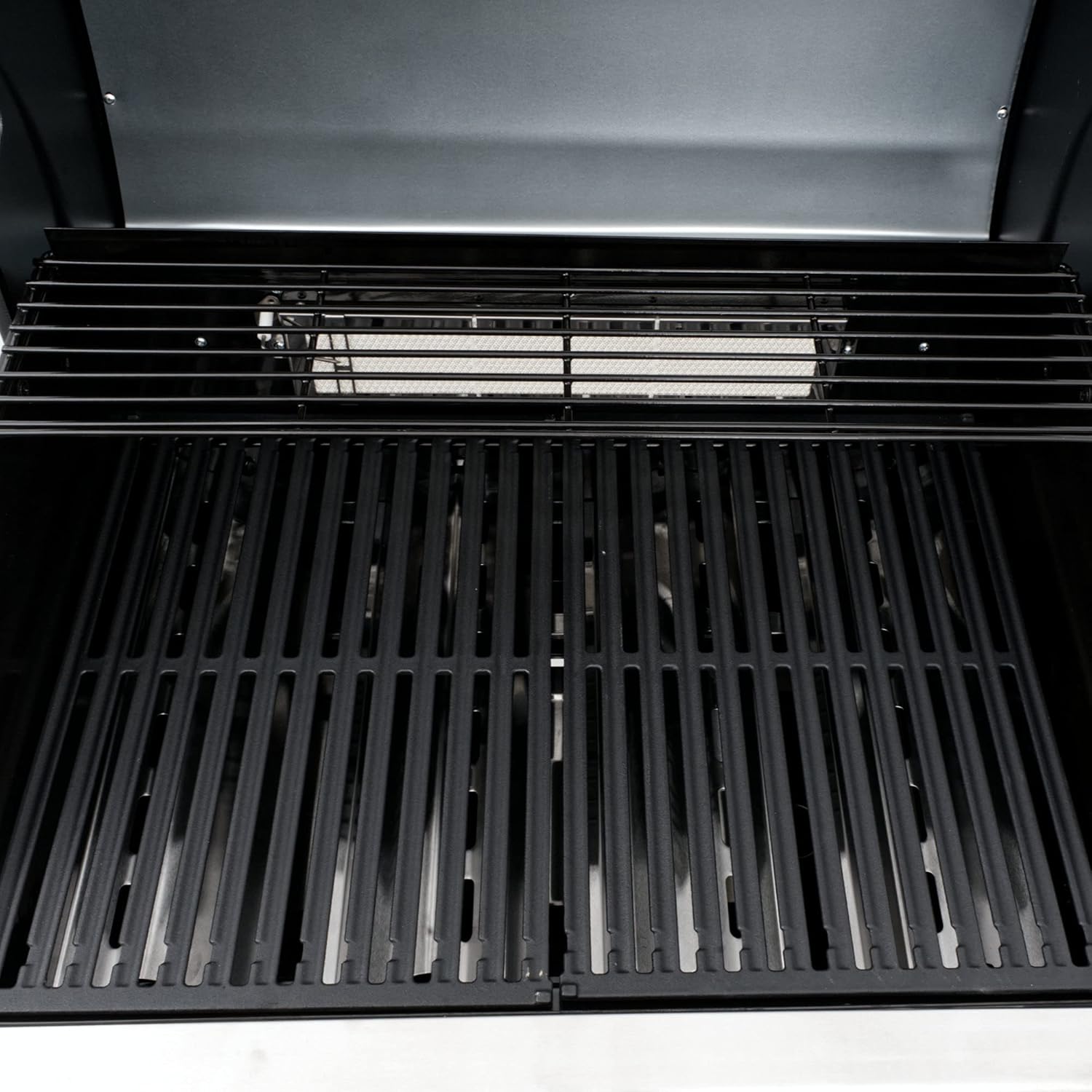 BBQ-Toro Premium Gasgrill 4 Brenner mit seitlicher Kochstelle und Backburner | 4+1+1 Gasgrill | 4 Brenner 1 Seitenbrenner 1 Infrarotbrenner | Edelstahl BBQ Grill mit Seitenbrenner und Backburner