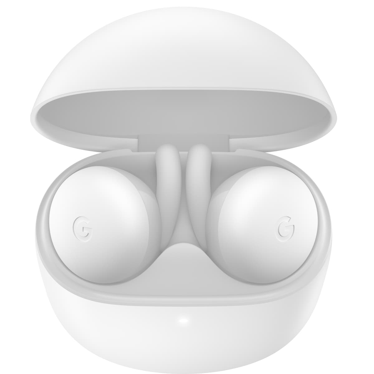 Google Pixel Buds A-Series trådløse in-ear hodetelefoner (clearly white)