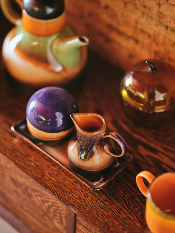 HKliving 70's Ceramic melkkan 8AM