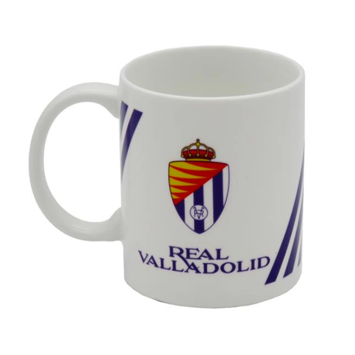 Caneca Cerâmica Emblema Color Real Valladolid CF