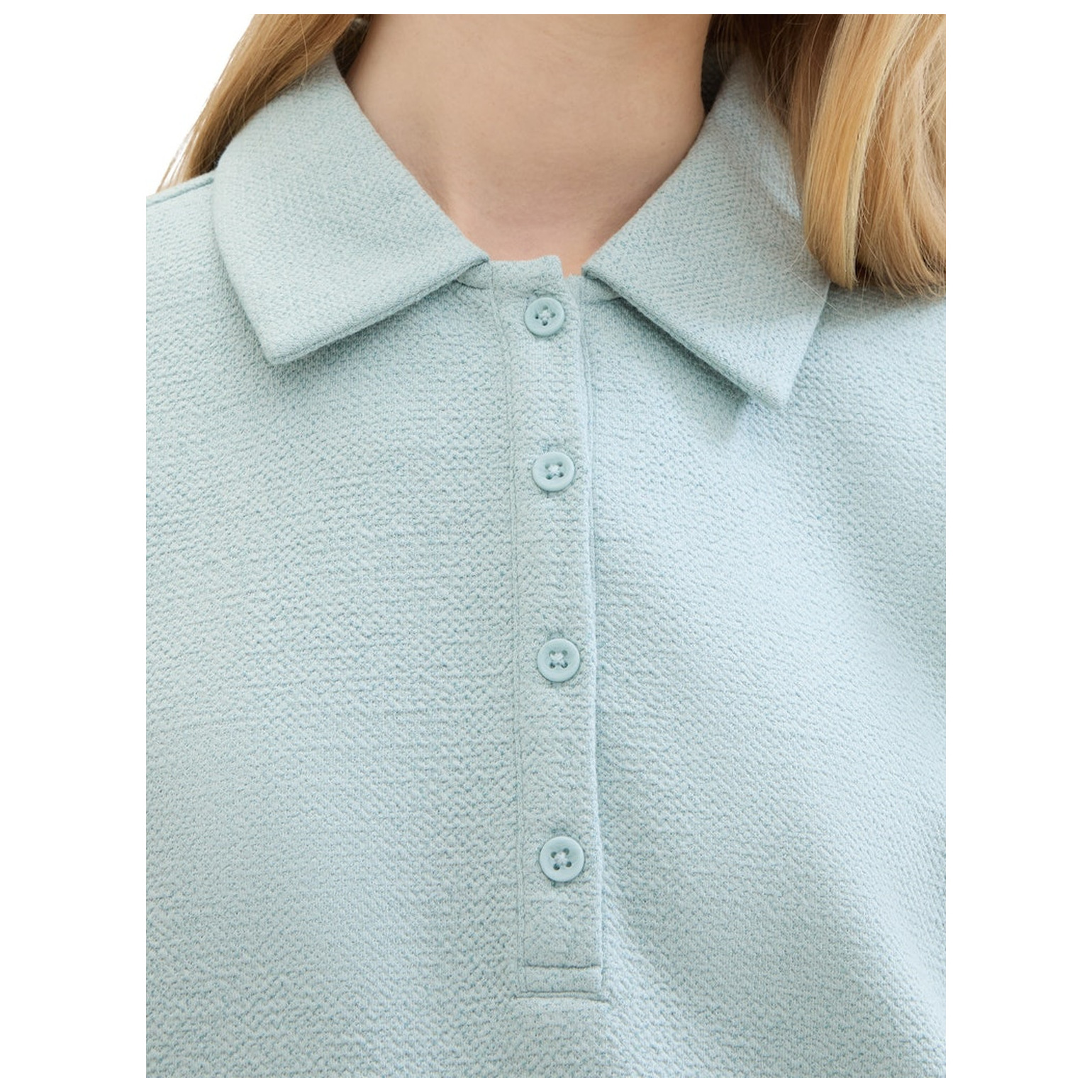 Tom Tailor Sweatshirt polo collar