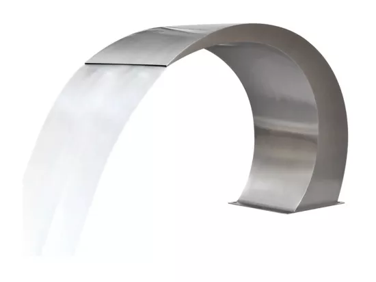 Fontaine cascade de piscine Acier inoxydable 45 x 30x60